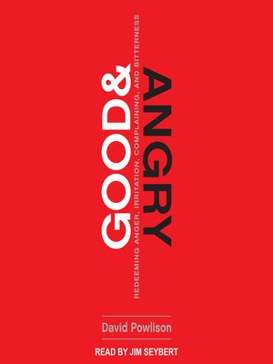 cover image of Good and Angry